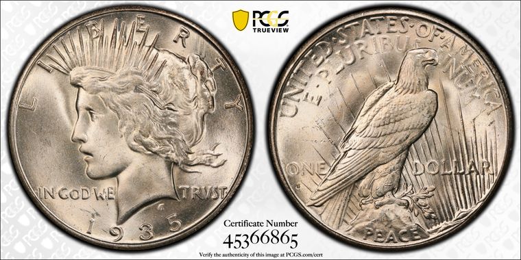 Cert 45366865 - Coin Image