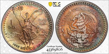 1992-Mo Onza Libertad Ag N1