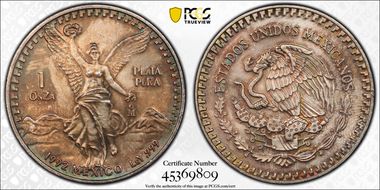 1992-Mo Onza Libertad Ag MS67