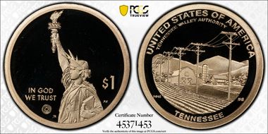 2022-S $1 American Innovation TN Tennessee Valley Authority PR69DCAM