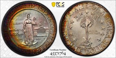 1936-S 50C Columbia MS68+