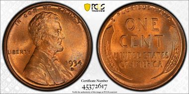 1934-D 1C MS67RD