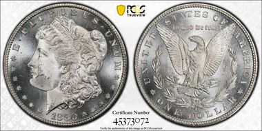 1880-S $1 MS66