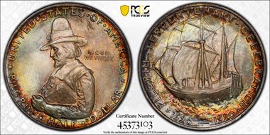 1920 50C Pilgrim MS66+