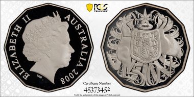 2008 50C Silver PR69DCAM