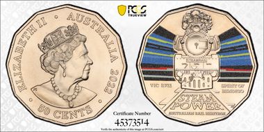 2022 50C Victorian Railways R711 Australian Rail Heritage MS69