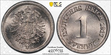 1917-F Pfg MS66