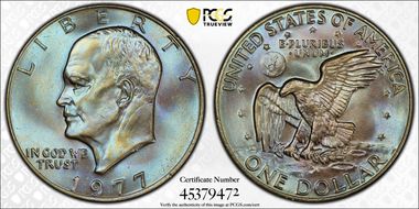 1977 $1 MS67
