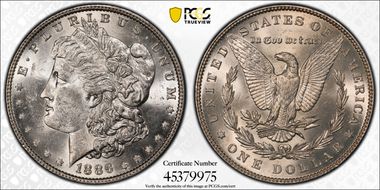 1886 $1 MS63