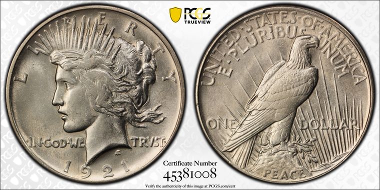 Cert 45381008 - Coin Image