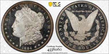 1884-CC $1 MS65DMPL
