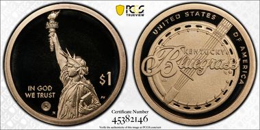 2022-S $1 American Innovation KY Bluegrass Music First Strike PR70DCAM