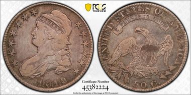 1819/8 50C Large 9 N1