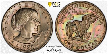 1980-S SBA$1 MS65
