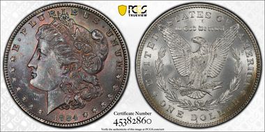 1884 $1 MS63