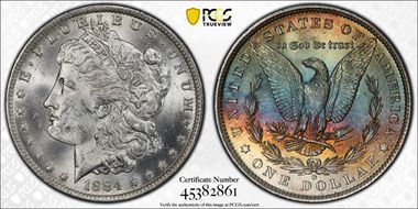 1884-O $1 MS63