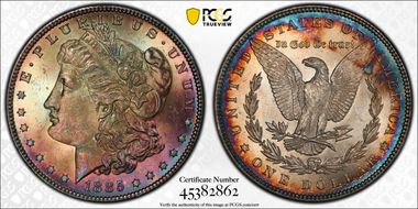 1885 $1 MS65