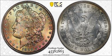 1886 $1 MS65