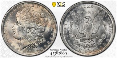 1883-O $1 MS62