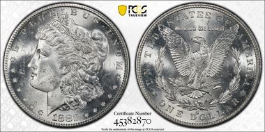 1882-S $1 MS63