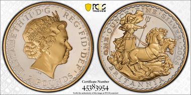 2006 £2 S-BF7A Britannia in Chariot PR68DCAM