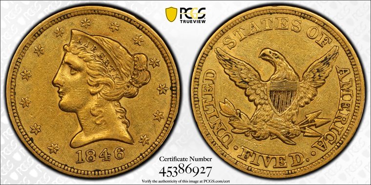 Cert 45386927 - Coin Image