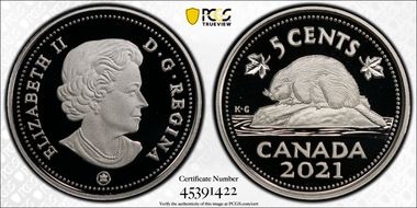 2021 5C Silver PR70DCAM