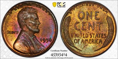 1956 1C MS65RB