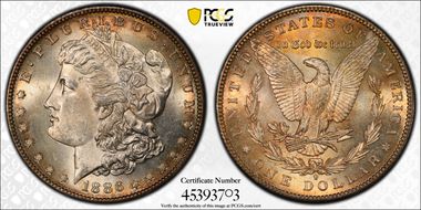 1886-S $1 MS63