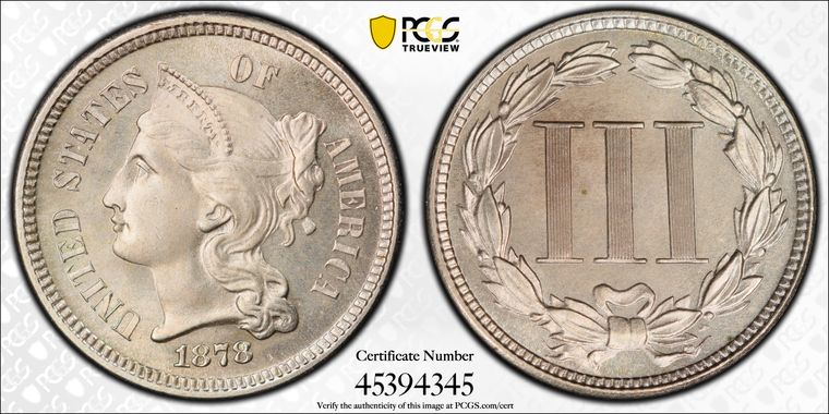 Cert 45394345 - Coin Image