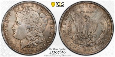 1891 $1 AU58