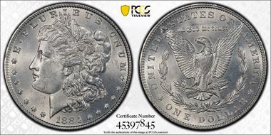 1884 $1 N1