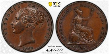 1860 1/4D S-3950 AU55BN