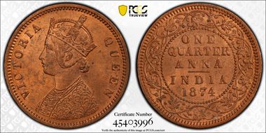 1874(C) 1/4 An SW-5.48 MS64RB