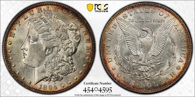 1894-O $1 AU55