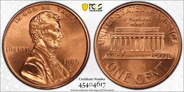 1995-D 1C MS67RD