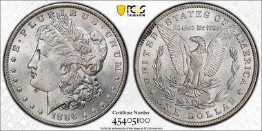 1886-O $1 MS62