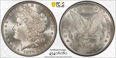 1878-S $1 MS65