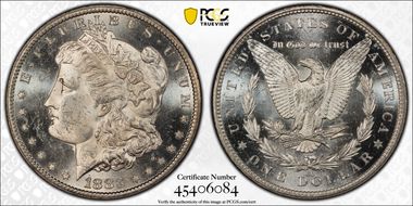 1883-CC $1 MS63PL