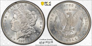 1878-CC $1 MS62