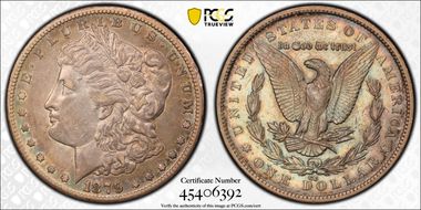 1879-CC $1 Capped Die XF45