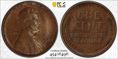 1909-S VDB 1C XF45BN