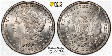 1879-O $1 MS62