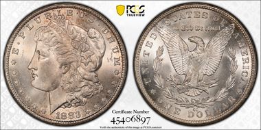1883-CC $1 MS64