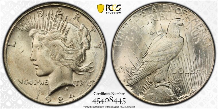 Cert 45408445 - Coin Image