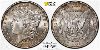 1902 $1 MS62