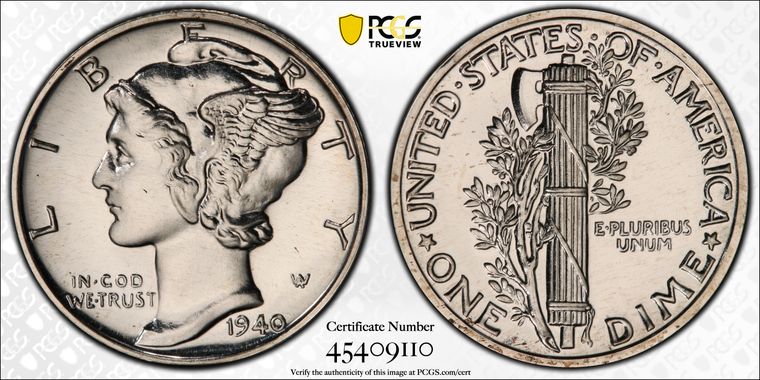 Cert 45409110 - Coin Image