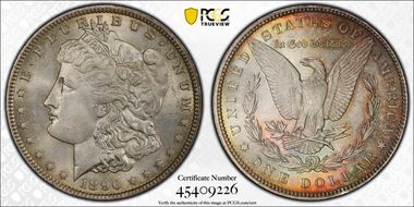 1896 $1 MS65