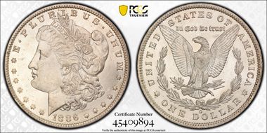 1886-O $1 MS61