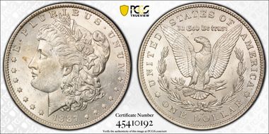 1887-O $1 MS61